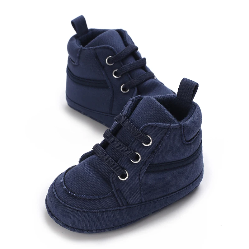 Zapatos deportivos para niños y niñas, zapatos formales para niños pequeños, suelas de goma suaves para bebés, zapatos de Primeros pasos Oxford para recién nacidos, cama de bebé S