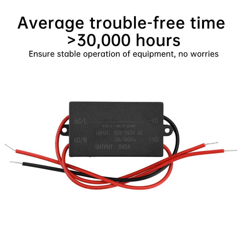 AC-DC to DC Step-Down Module AC85-220V/ DC120-374V to DC 5V/12V Buck Convert AC-DC Regulator Power Supply