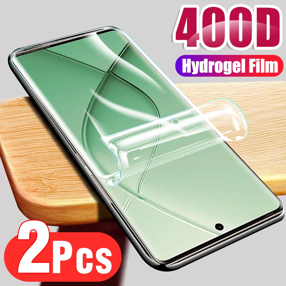 2PCS Full Cover Hydrogel Film For Tecno Spark 20 Pro Plus 20Pro+ Protective Soft Film For Tecno Spark 20 20C Screen Protector