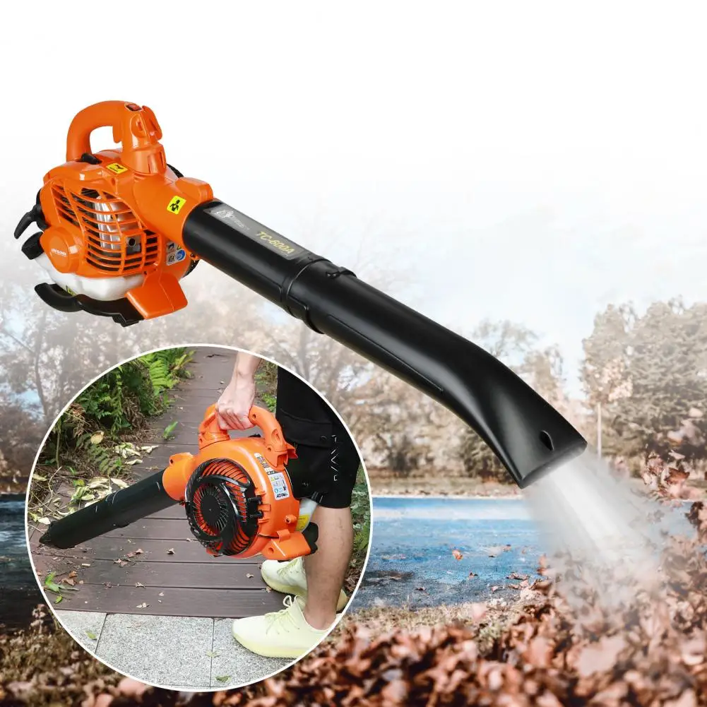 2 Stroke Electric Blower Adjustable Cordless Leaf Blower Clean Fallen Leaves Dust Snow Tool For 26CC Gas Blower Dual-Purpose