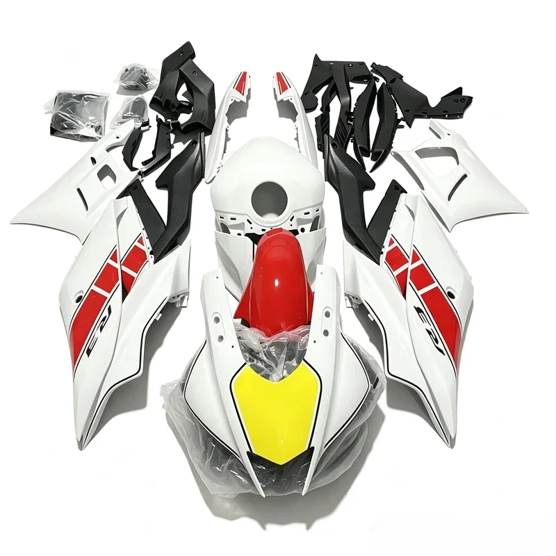 Motorcycle Fairing kit for Yamaha R3 19-23 R25 2019 2020 2021 2022 2023 19 20 21 22 23 Fairing Red and white