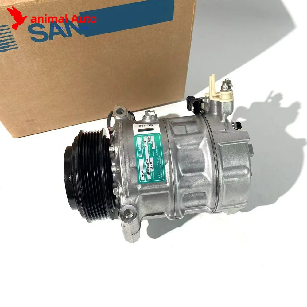 New OEM AC Compressor for Land Rover Discovery Range Rover Jaguar XF XJ 5.0 LR057692 LR068128 LR112585 