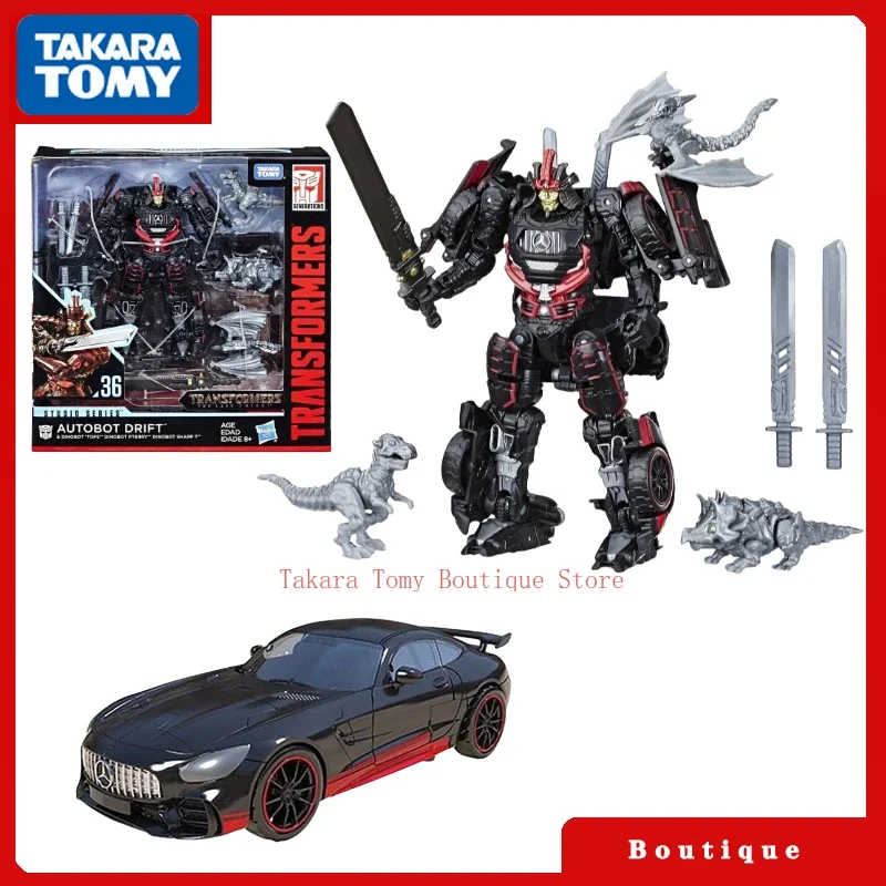 Takara Tomy-figuras de acción de Transformers, juguetes de la serie Studio, clase Deluxe, SS-36, Autobots, regalos coleccionables