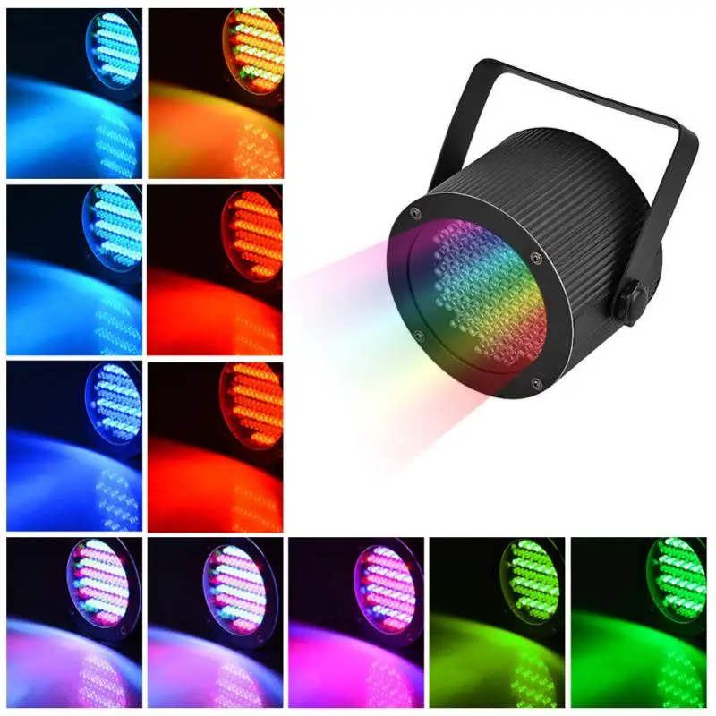 Proyector de luces LED RGB para escenario, iluminación láser de DMX-512 para fiesta, Dj, discoteca, espectáculo profesional, entretenimiento en el