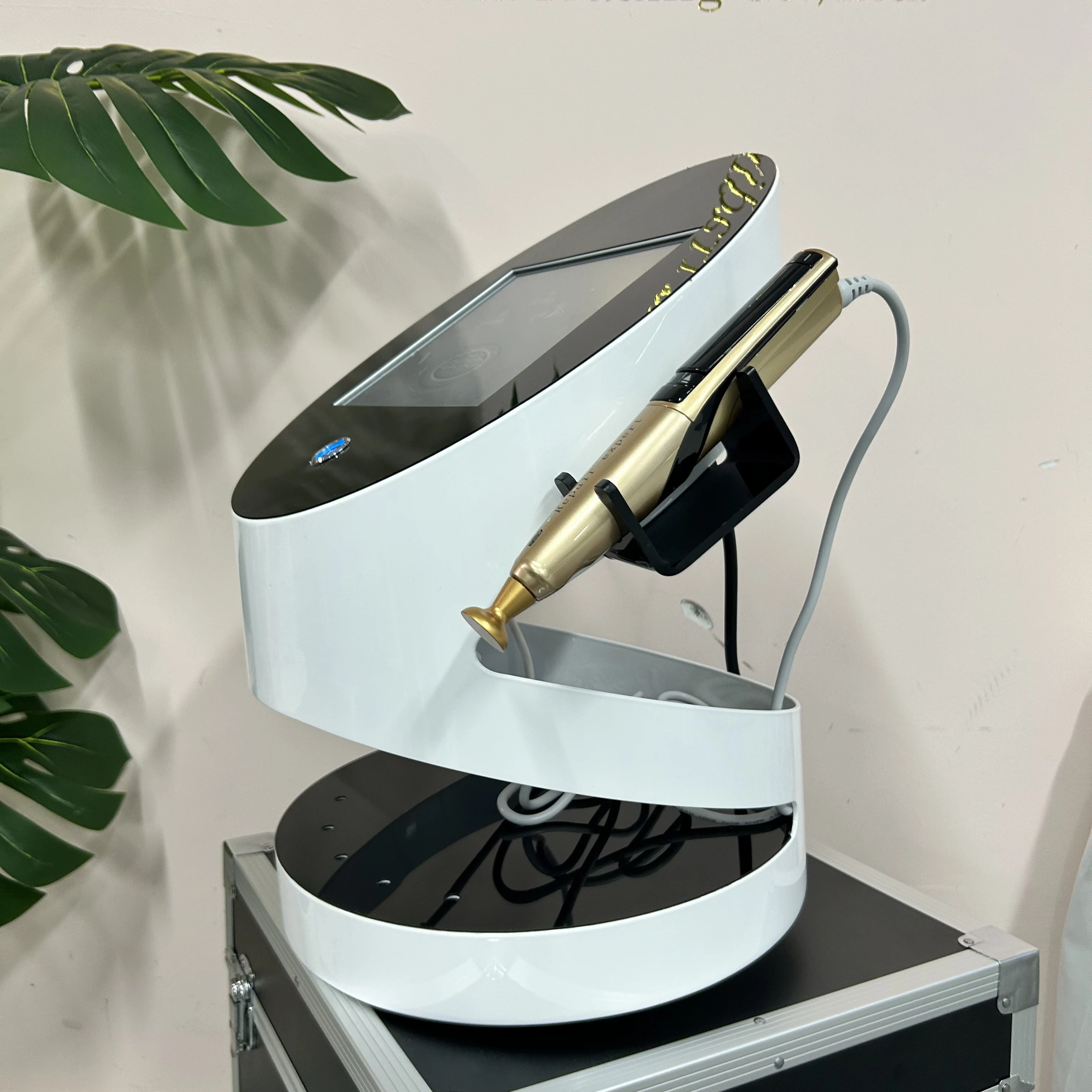 2 IN 1 Gold Plasma Face Care Machine Anti-Aging Scar Removal Eye Wrinkle Lifting Tightening Facial Skin Rejuvenation Device