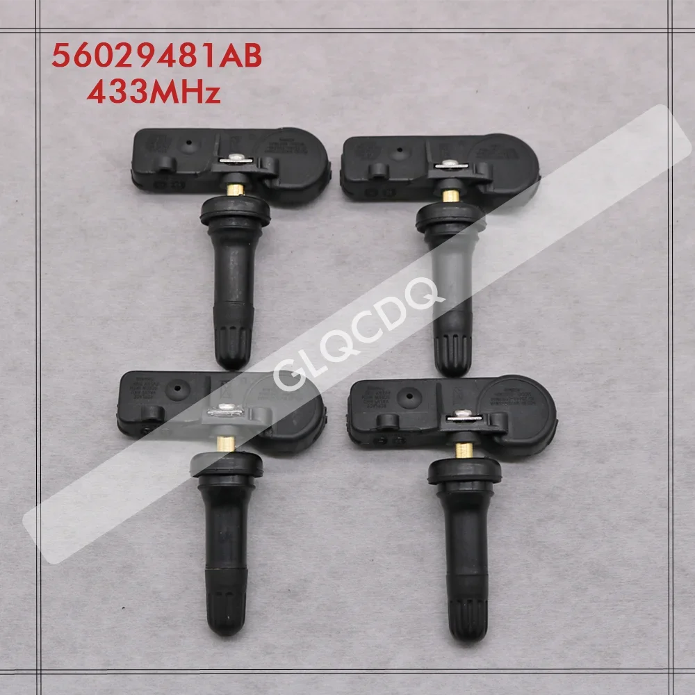FOR 2014 2015 2016 2017 JEEP PATRIOT TPMS 433MHz TIRE PRESSURE SENSOR TPMS JEEP TIRE AIR PRESSURE SENSOR 56029481AB 56029359AC