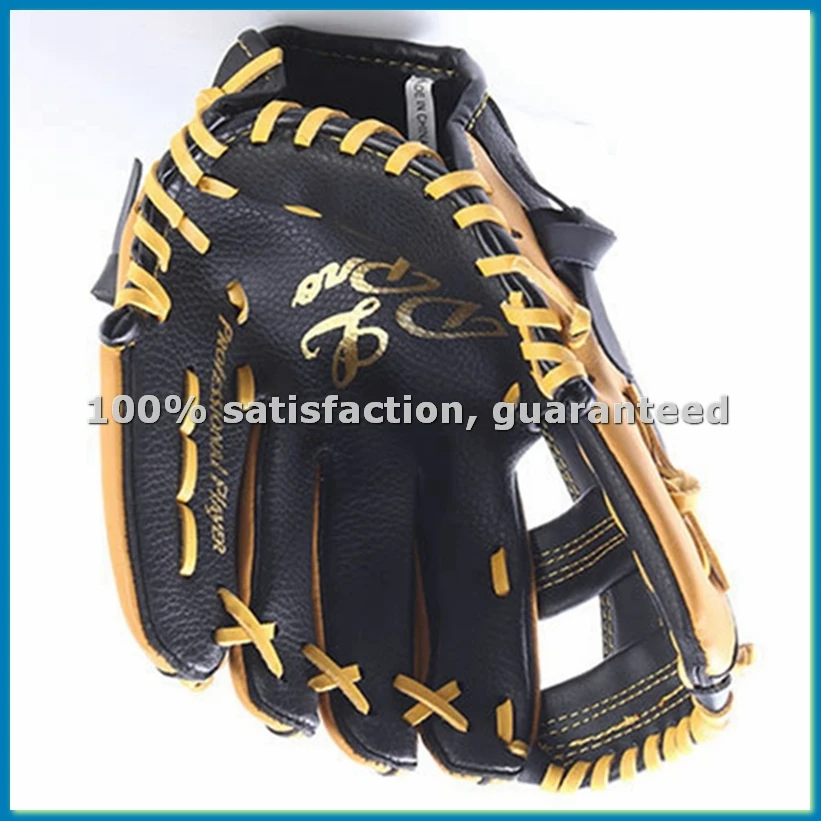 

Двухслойная бейсбольная перчатка из коровьей кожи, перчатка для софтбола 12,5 дюймов, подходит для взрослых-ANKL