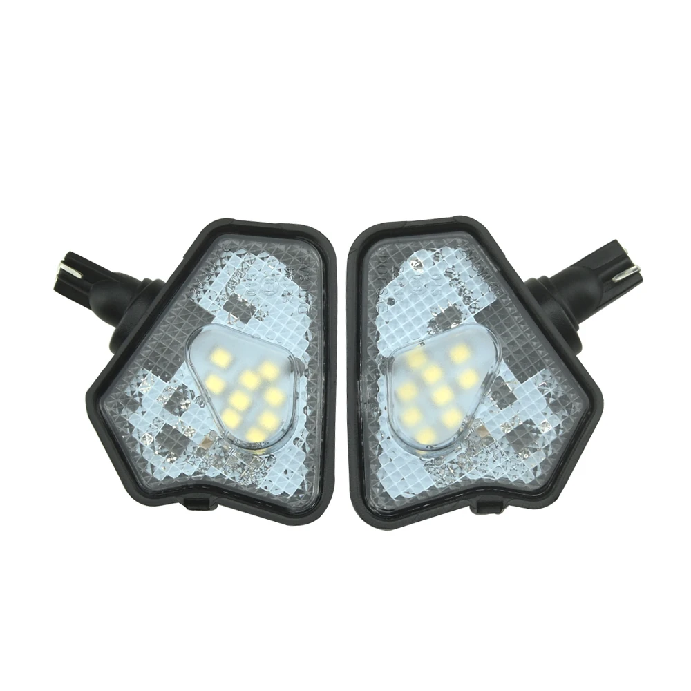2Pcs Car Led For Mercedes GLA C Class X156 GLK Class X204 X253 A Class W176 Under Side Rearview Mirror Puddle Light