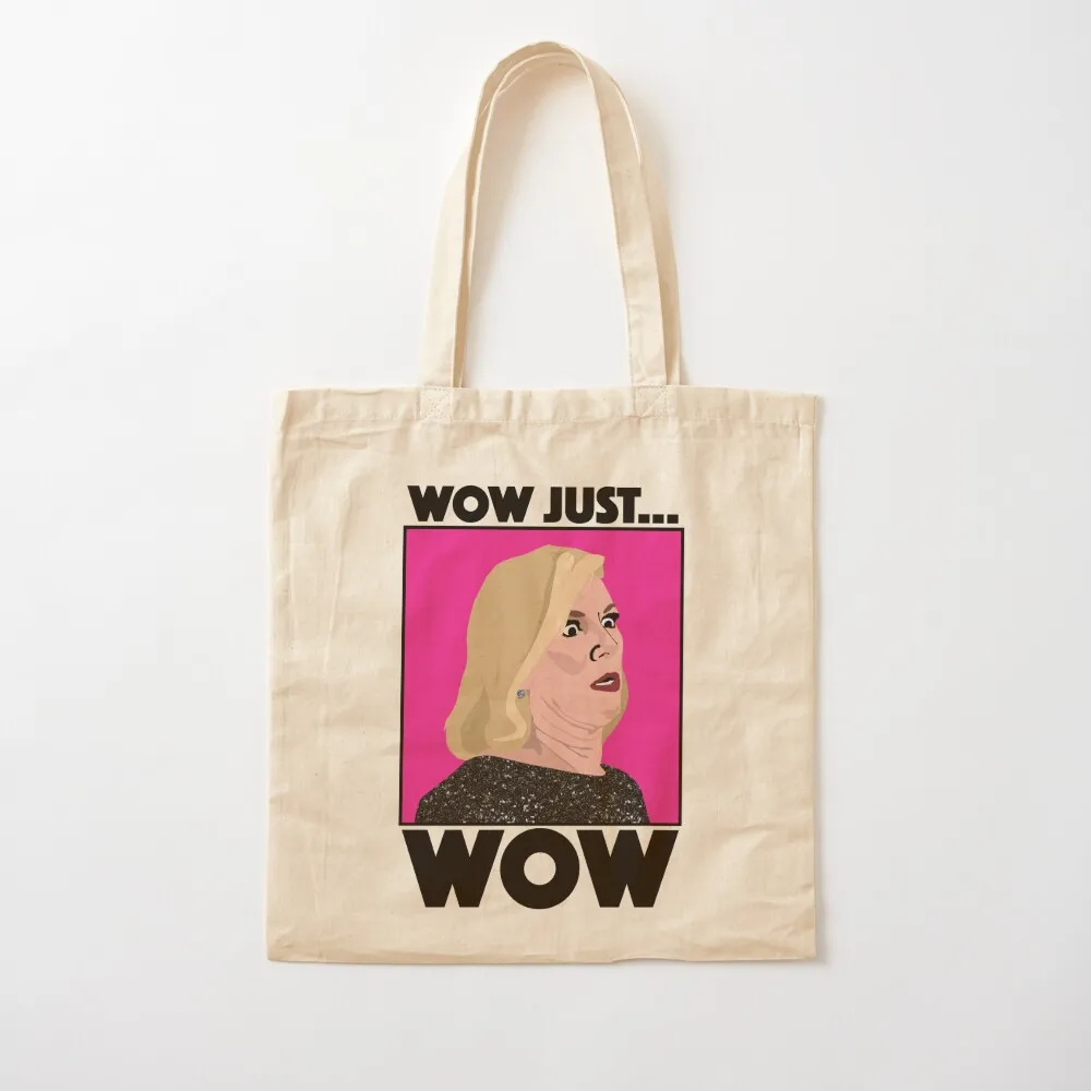 

RAMONA SINGER Wow Just Wow RHONY (Real Housewives of New York ) Tote Bag Shopper handbag custom bags Canvas Tote Bag