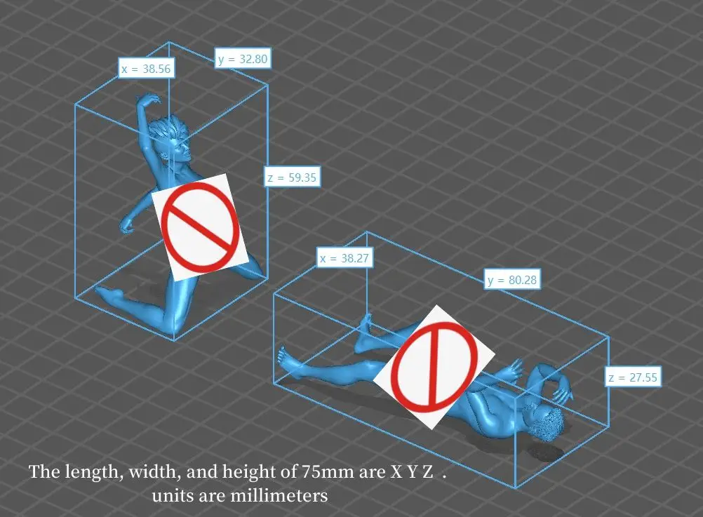 (1/35=50mm,1/24=75mm,1/18=100mm,1/16=120mm) 3D printing ，NSFW , miniature model resin figure , Unassembled and unpainted kit