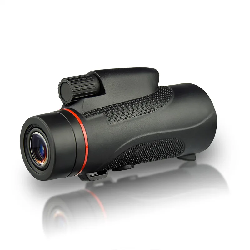 대형 접안 렌즈 망원경, 고화질 및 고배율, 한손 작동, 미끄럼 방지 디자인, 야외 망원경, 12 × 50