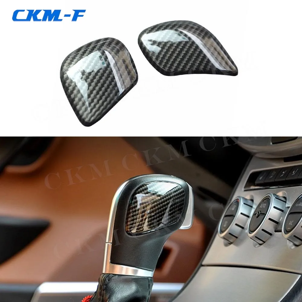 

For Volkswagen VW Golf 5 6 7 GTI Passat CC Scirocco Lavida LHD Gear Shift Knob Cover Carbon Fiber Shift Head Sticker