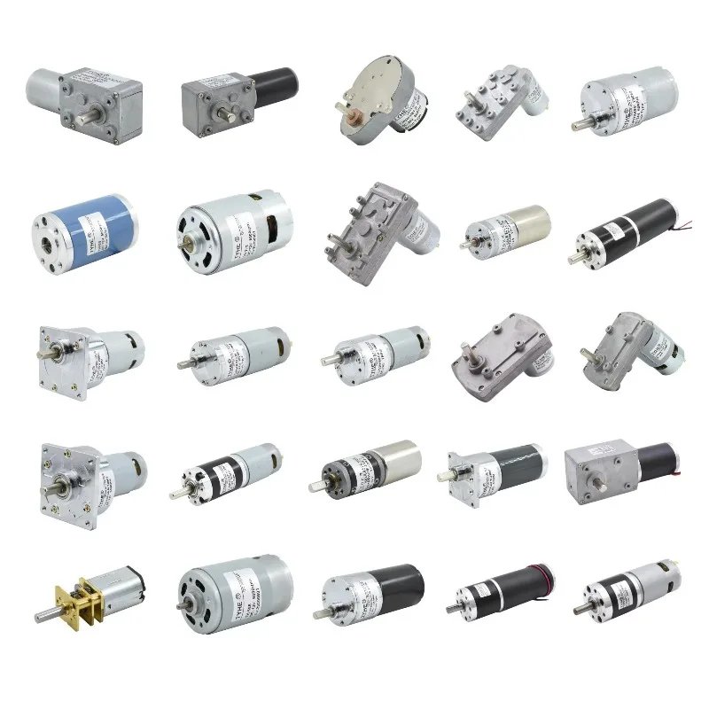 Good Price Motor  Low Power High Torque Low Noise High Speed Low Speed Mini Dc Worm Gear  Motors with Metal Gears