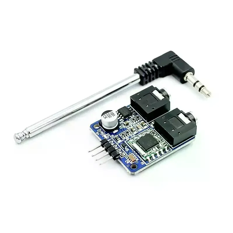 Station de Radio TEA5767, Module Radio stéréo FM pour 76-108MHZ avec antenne à câble gratuite