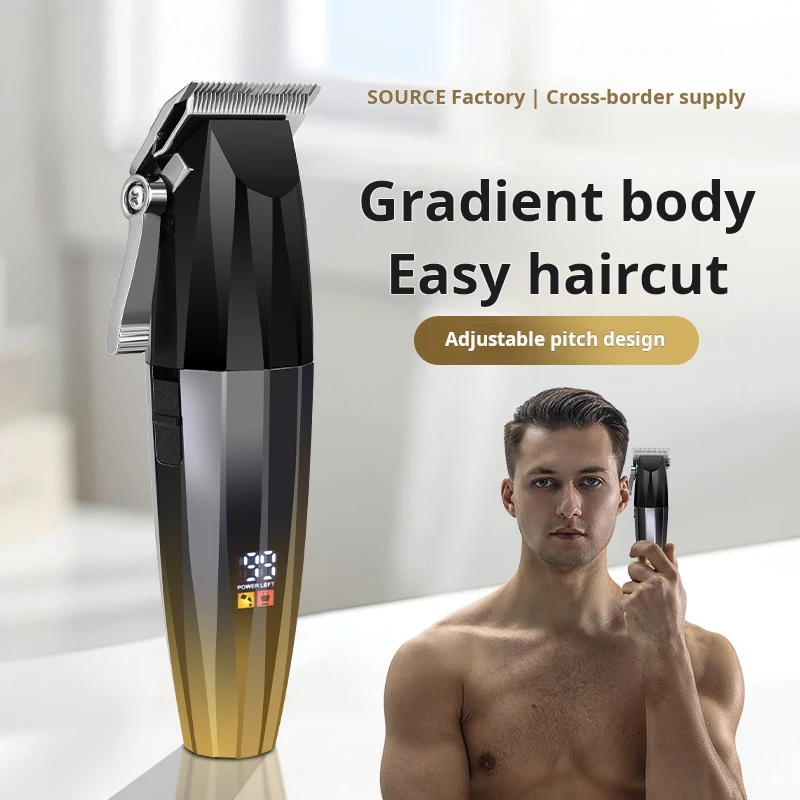 New men's hair clipper salon high-power electric clippers home self-assistant power fader oil head clippers