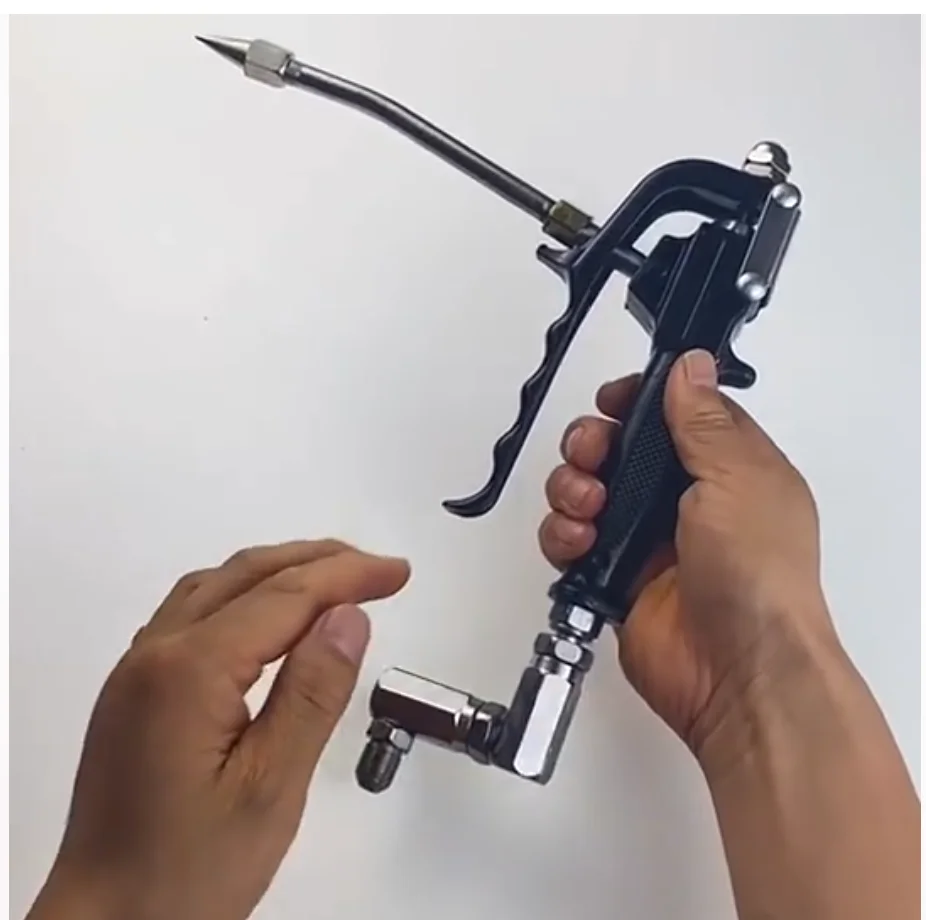 

Пневматический универсальный смазочный пистолет, смазка высокого давления, общие аксессуары для масляной машины, пистолет из алюминиевого сплава