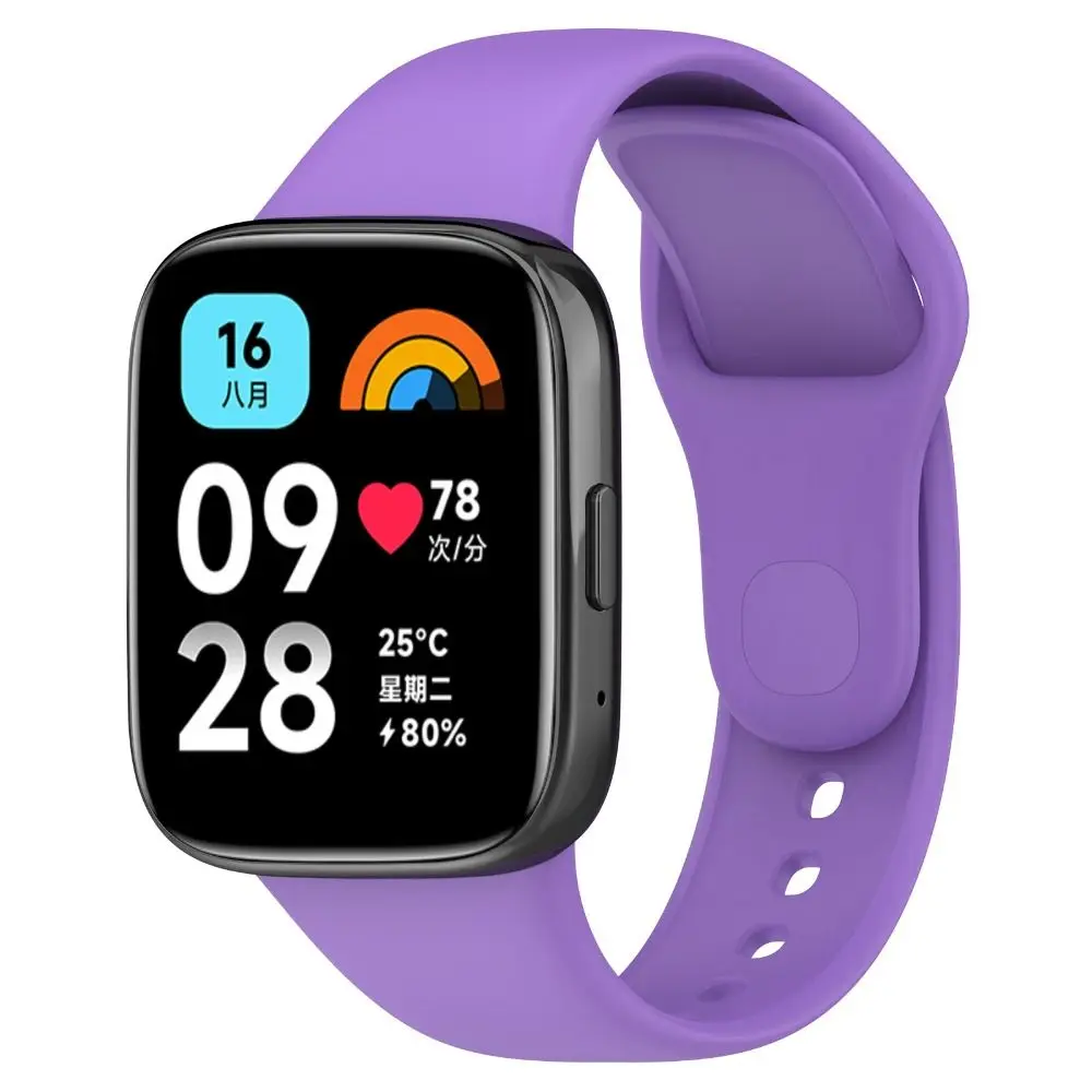 Correa de silicona de repuesto para reloj inteligente, accesorios de pulsera Redmi Watch 3 Active, novedad