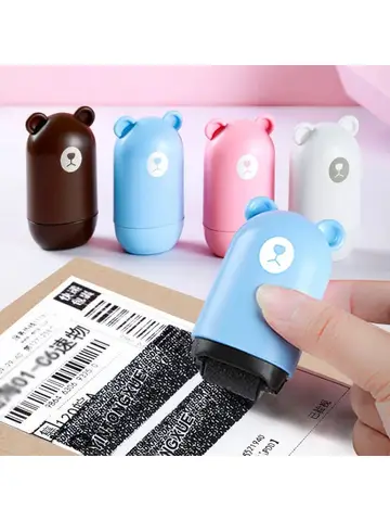 Theft Protection Roller Stamp for Privacy Confidential Data Guard Your Security Stamp Roller Privacy Seal Roller Theft Protect