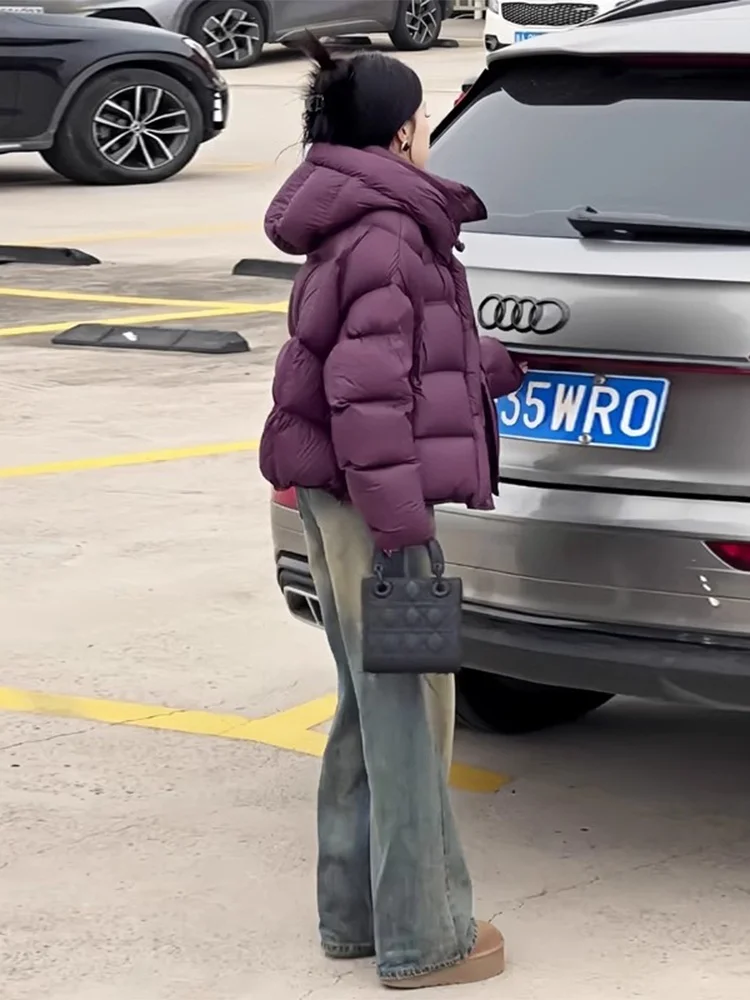 

Женское хлопковое пальто с капюшоном Or Puffer Jaet, зимнее новое поступление, корейское свободное пальто Faion