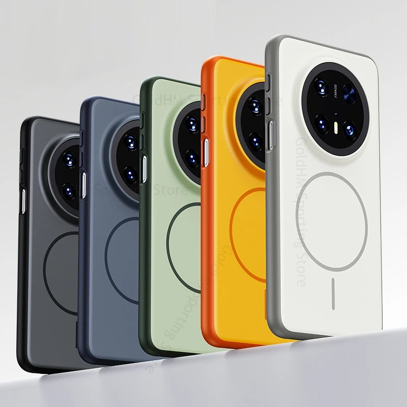 

For Honor 500 Pro Skin Feel For Magsafe Case For HONOR Magic 8 Pro Wireless Charging Magsafing Magnetic Shockproof Cover Magic 8