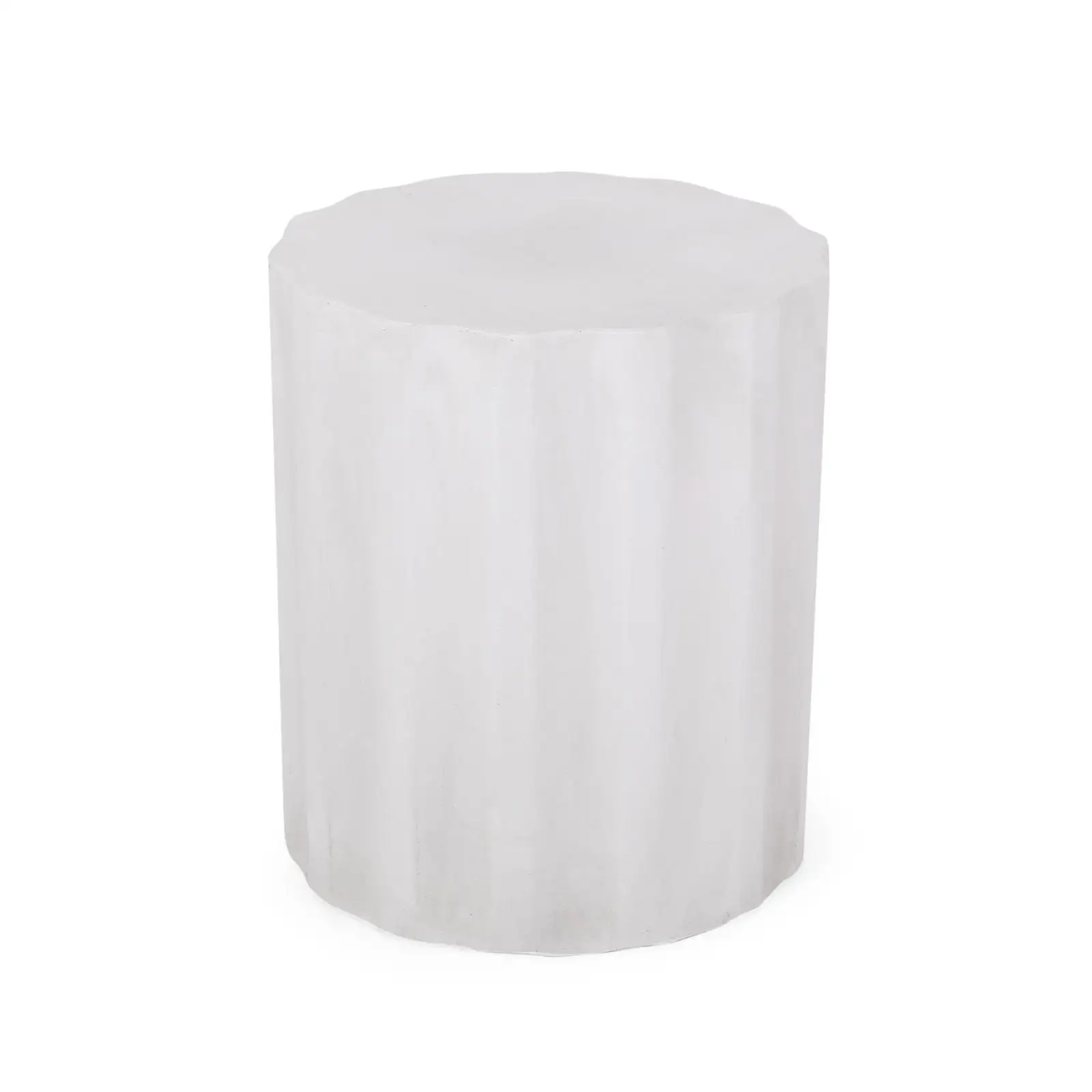 

Легкий бетонный приставной столик для улицы