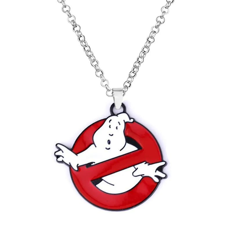 Film Ghost busters Schlüssel anhänger Cartoon Ghost Catcher und Ghost Charms Abzeichen Schlüssel ring Schmuck niedlichen Cosplay Schlüssel halter Zubehör