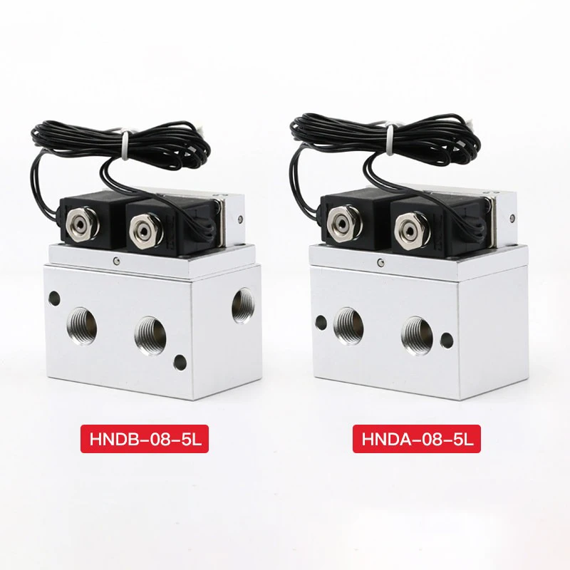 Two-position four-way solenoid valve, HNDA-08-5L HNDA-08-10L HNDB-08-5L HNDB-08-10L special solenoid valve for oxygen generators
