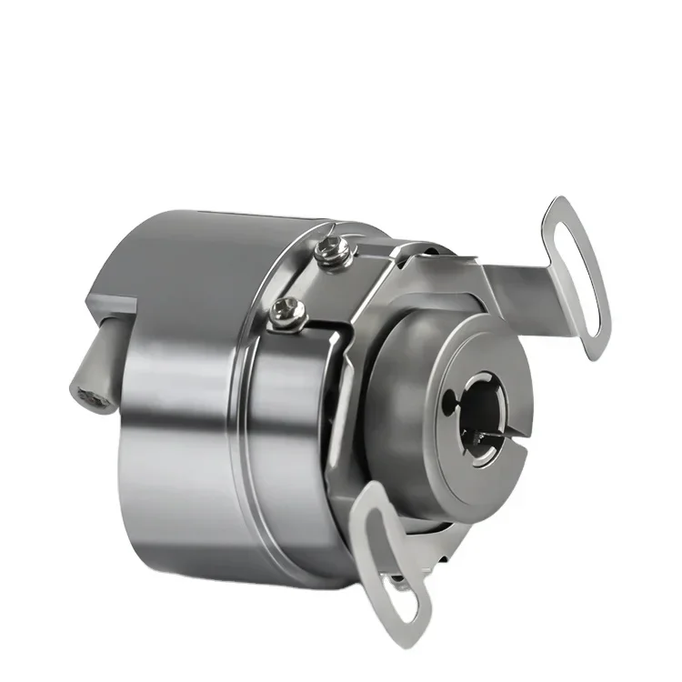 

2026KM39 6mm 8mm 10mm hollow shaft rotary encoder absolute value sensor absolute encoder ssi 17 bit 24bit RS485