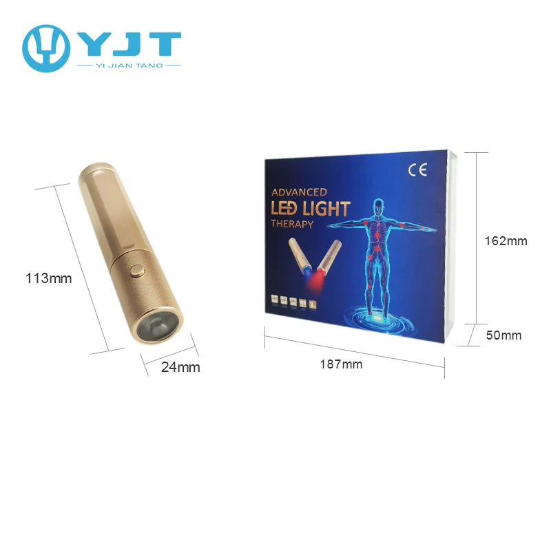 acupuncture blue tooth led infrared red led light therapy pain relief image 3