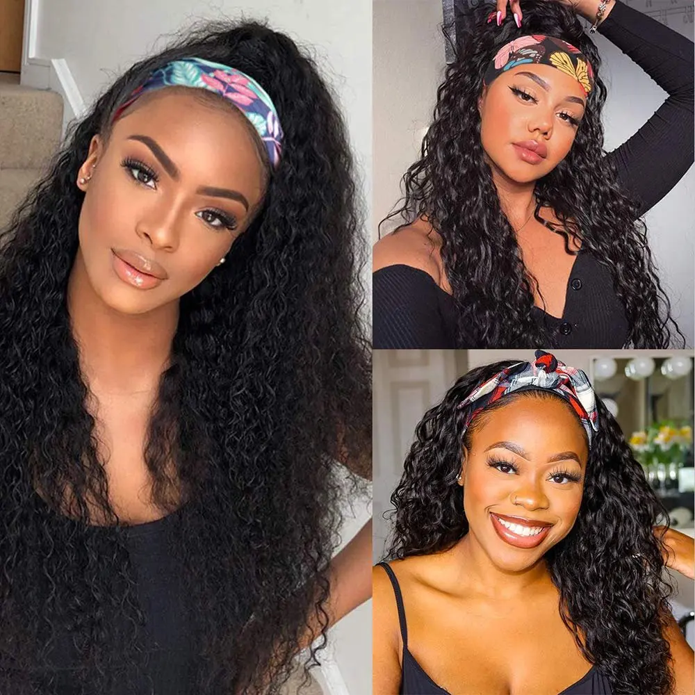 Rosabeauty  250 Density13x6 Lace Front Human Hair Wig 13X4 Deep Wave 40Inch Preplucked Glueless Ready To Go Curly Wig  For Women