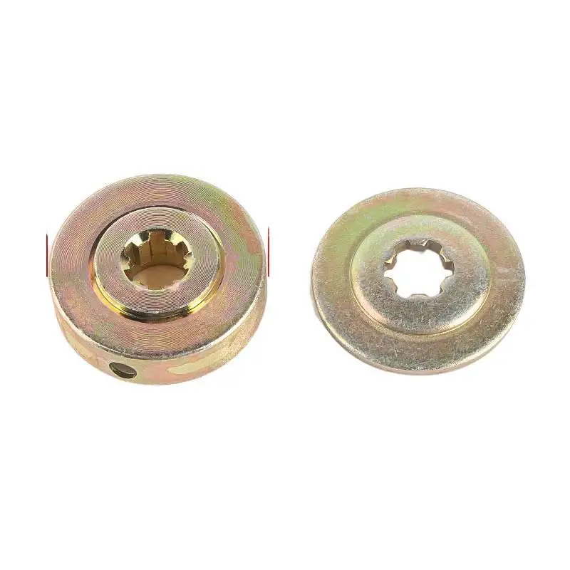 잔디 깎는 기계 및 브러시 커터 작업 헤드용 하단 고정판 - 6개 톱니 - 액세서리