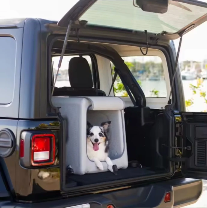 

New Sale Inflatable Dog Kennel Dropstitch Inflatable Enventur Travel Kennel Large Pet House Dog Home Cage Kennel