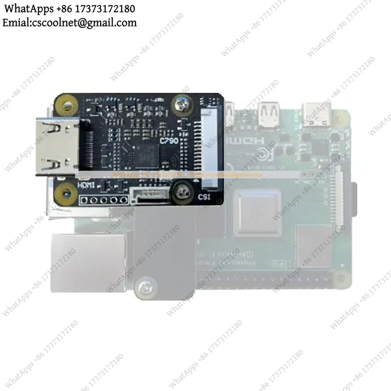 k06 HDMI To CSI 2 Camera Adapter C790 Support Audio For Raspberry Pi