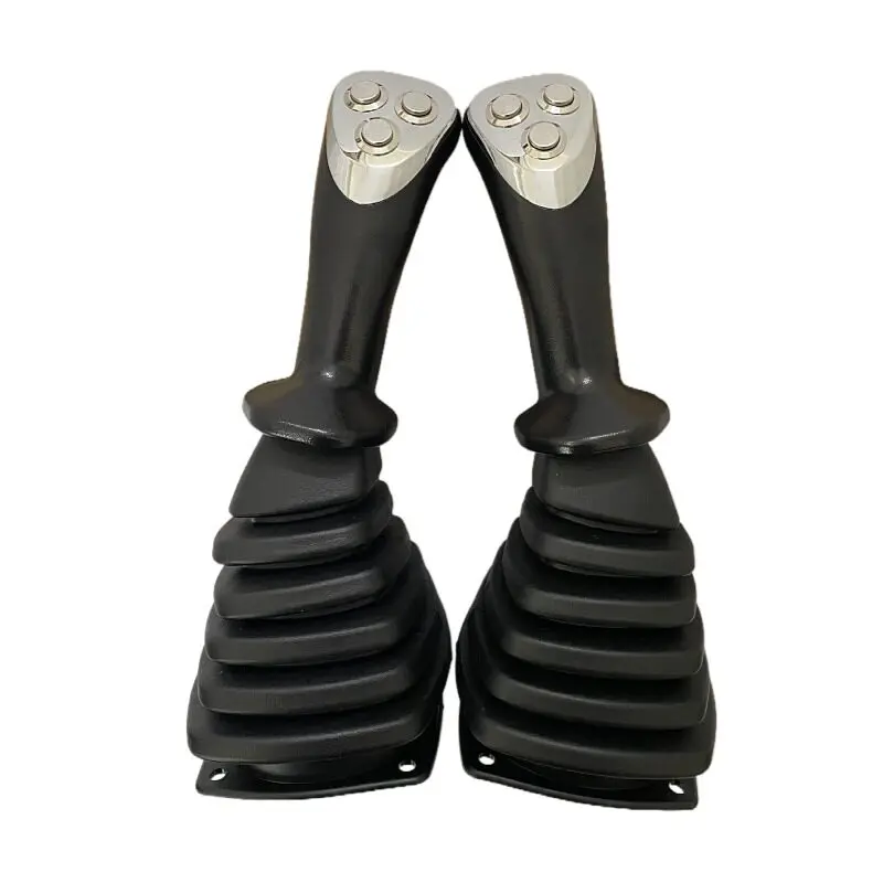 Wheel excavator modified wood clamping machine wood grabber iron grabber joystick handle three press key button pilot valve