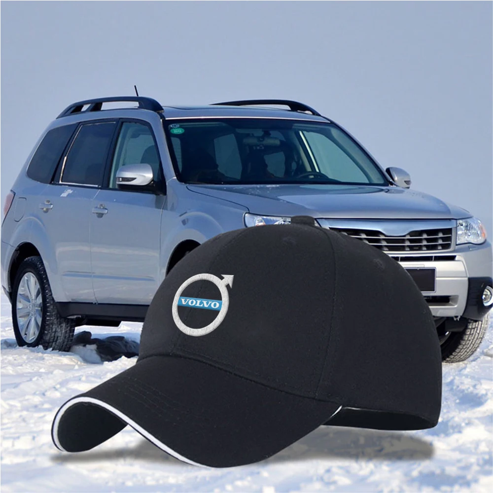 Car Baseball Cap Peaked Cap Adjustable Unisex Summer Dad Hat Shade Sport Baseball Hats For Volvo XC60 XC90 V40 V50 V60 S60 S80