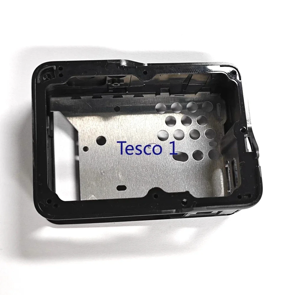 إطار غطاء خلفي أصلي جديد لعام 100% لقطع غيار كاميرا الحركة GoPro Hero 7 Hero7 باللون الأسود/الفضي