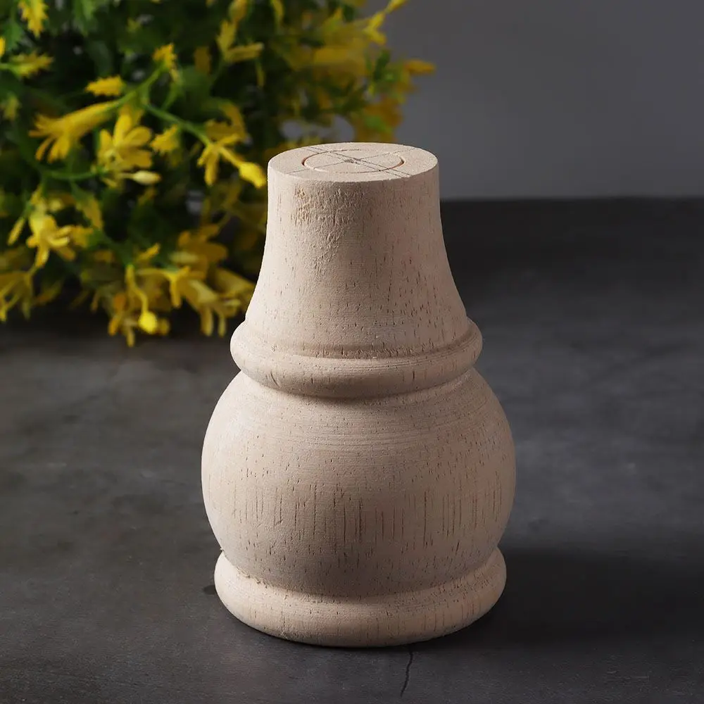 High Quality European Style Accessories Home Decor Vintage Wood Carved Cabinet Seat Feets Furniture Foot Legs