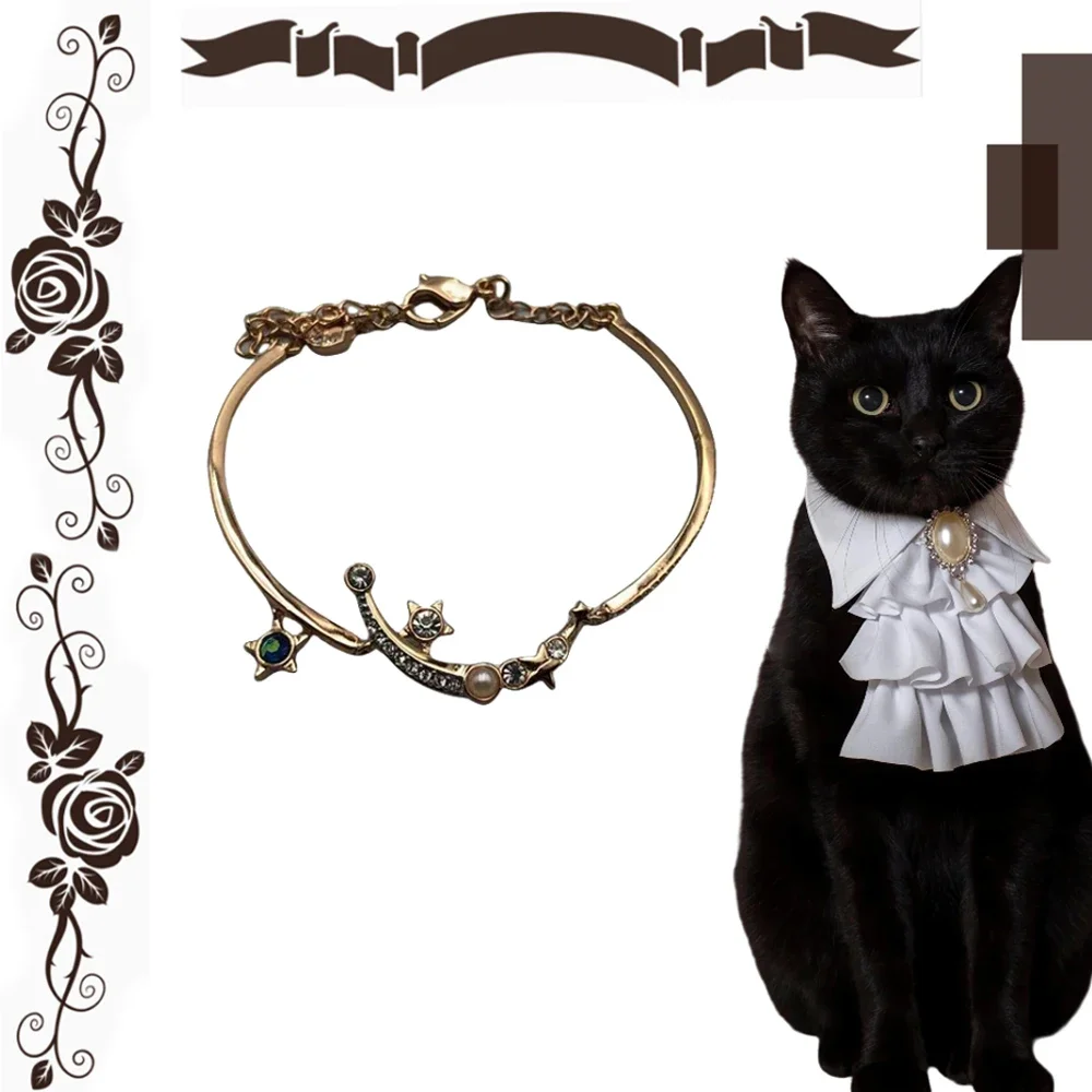 

New Hot Selling Star Moon Rose Gold Creative Jewelry Bracelet Romantic Cat Accessories Gift