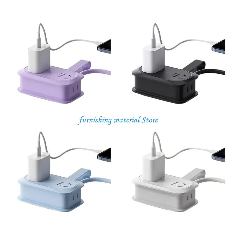 

Y5GD Pocket Sized Universal Power Strips Fast Charging Port For Business Trip Home