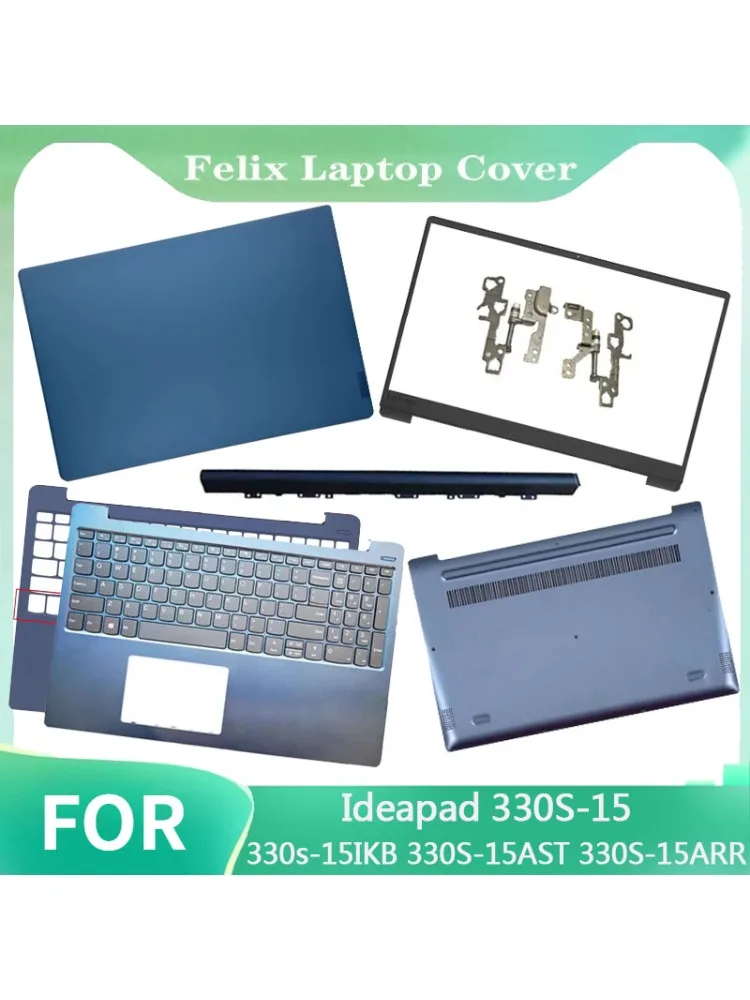 NOWY Do Ideapad 330S-15 330s-15IKB 330S-15AST 330S-15ARR Laptop LCD Tylna Pokrywa Ramka Przednia Podpórka Pod Nadgarstki Górna Dolna Obudowa — zdjęcie produktu 7