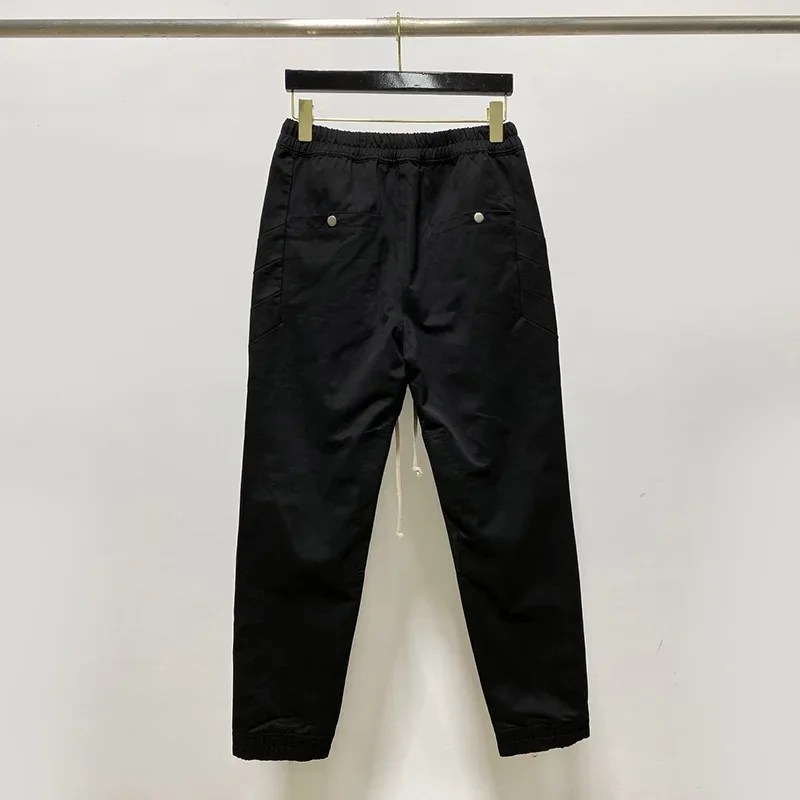 2024s Rick Cargo Pants Full Length Men Trousers Streetwear Owens Zipper Men's Pants Techwear Men's Clothing Women's Pants