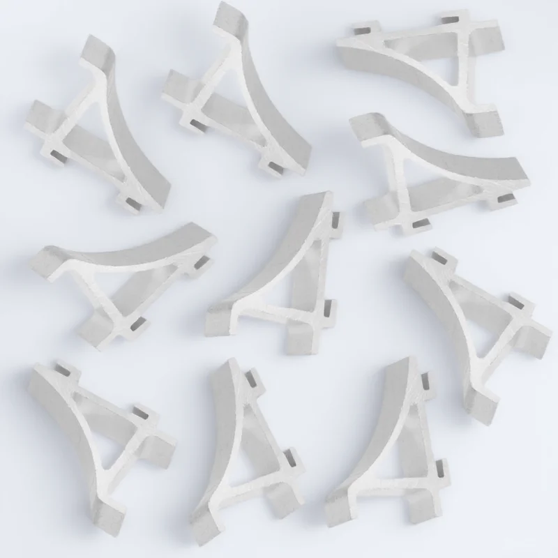 

10pcs Stainless Steel Freezer Shelf Clips Refrigerator Clamps Small Aluminum Hooks Fridge Rack Support Metal Silver Durability