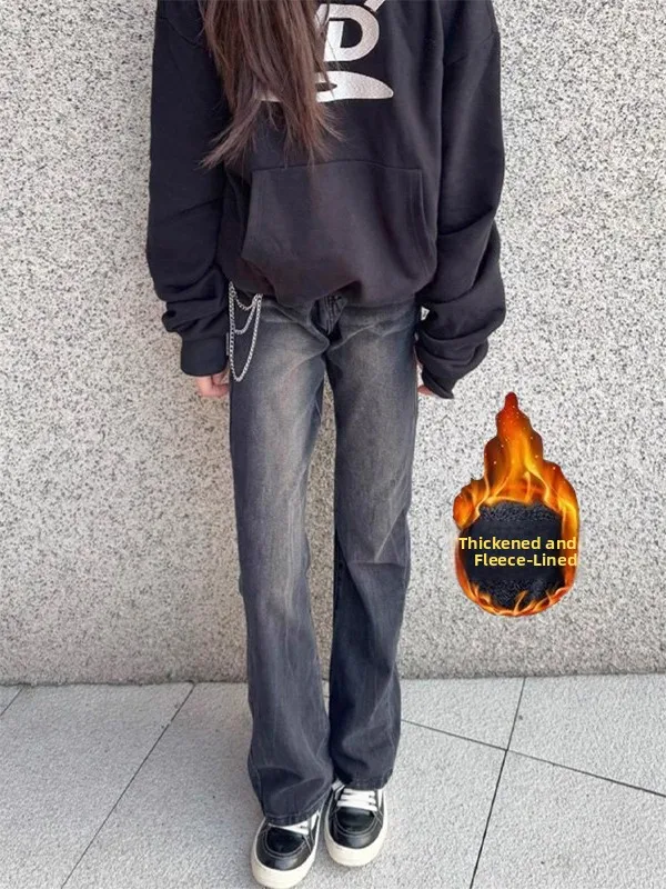 

Мужские джинсы Cleanfit: синие, в американском стиле, прямые, слегка расклешенные, износостойкие