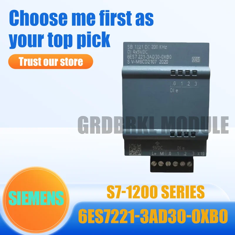 

New Original SIEMENS 6ES7221-3AD30-0XB0 S7-1200 S7-1200 Digital Input Module