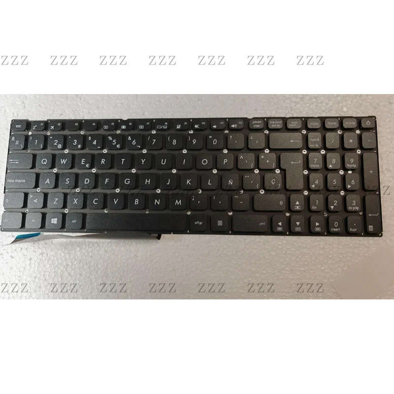 ZZ Spanish Keyboard for ASUS K541 K541UV K541UJ R541 R541U R541UJ VM592U VM592L
