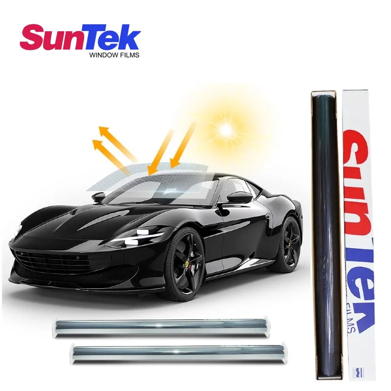 original Suntek car solar film, thermal insulation film, sun protection and explosion-proof, high quality PET material, car film