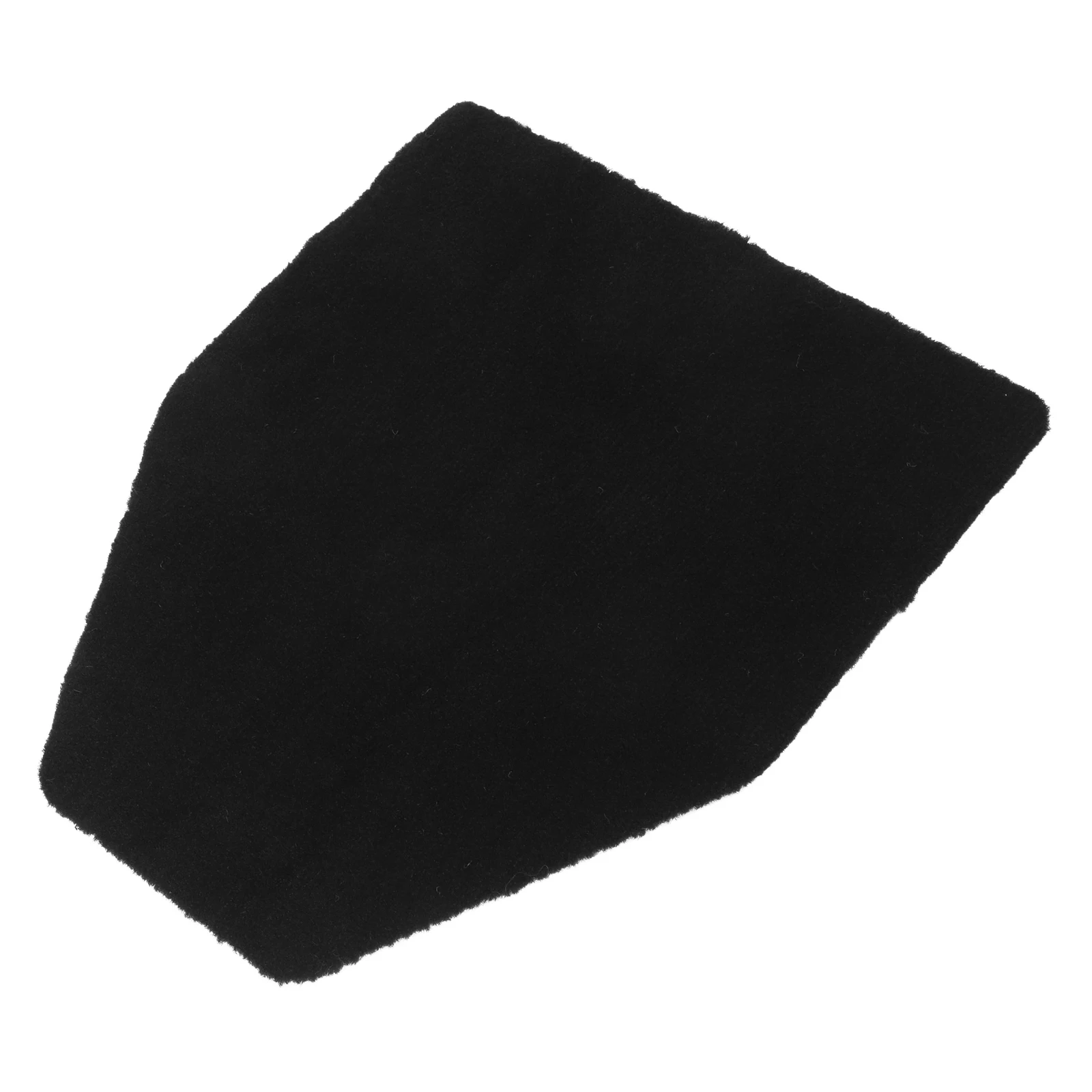

Black JC Non Slip Absorbent Reusable Urinal Floor Mats for Toilet Men Bathroom Large Size Durable Commercial Hotel Urinal Mats