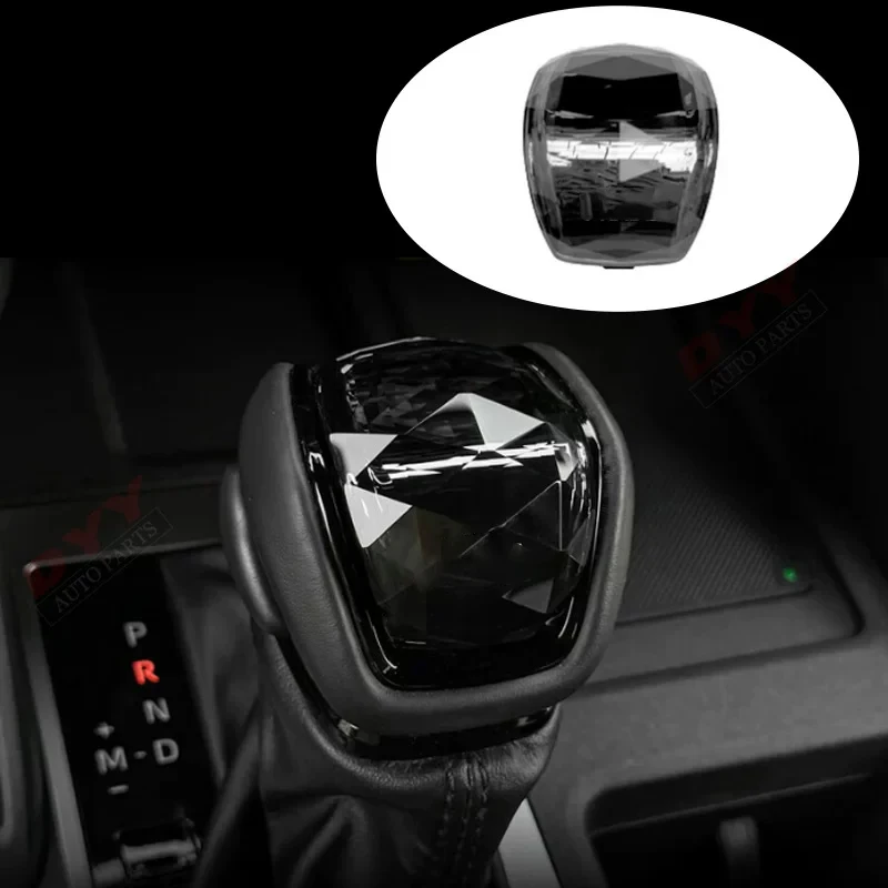 Crystal Car Gear Shift Knob Head Decorative Cover For Toyota Land Cruiser 250 Prado LC300 2024 2025 Interior Accessories