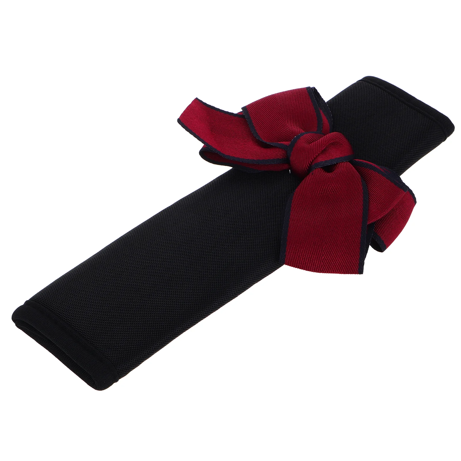 

Bow Trendy Car Decor Plush Strap Cover Bowknot Polyester Cushions Pads Safety Shoulder Protector