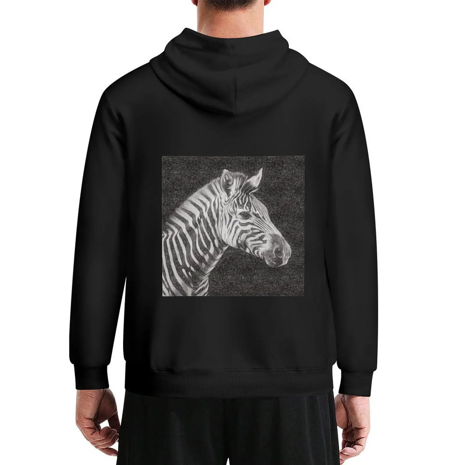 

Zebra Artwork Hoodie men's sweat-shirt korean clothes winter clothes autumn jacket men new in hoodies & sweatshirts
